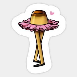 Dancing Pudding Sticker